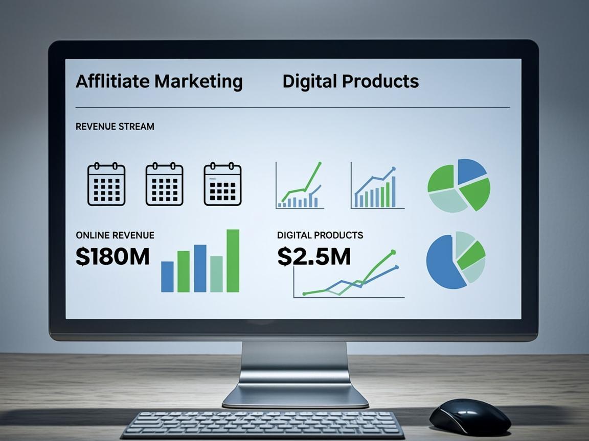 Multiple revenue streams from website monetization